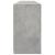 Dulap cu lumini LED, gri beton, 162x37x67 cm GartenMobel Dekor