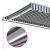 Copertină retractabilă manual cu LED, antracit/alb, 400x300 cm GartenMobel Dekor