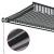 Copertină retractabilă manual, antracit/alb, 400x350 cm GartenMobel Dekor