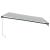 Copertină retractabilă manual cu LED, antracit/alb, 400x350 cm GartenMobel Dekor