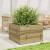 Jardinieră de grădină, 70x70x46 cm, lemn de pin impregnat GartenMobel Dekor