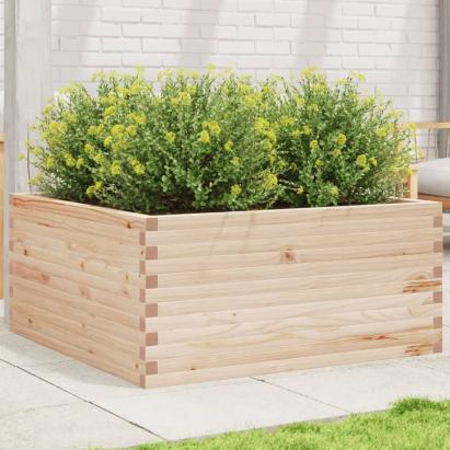 Jardinieră de grădină, 100x100x46 cm, lemn masiv de pin GartenMobel Dekor