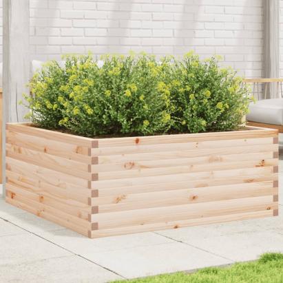 Jardinieră de grădină, 110x110x46 cm, lemn masiv de pin GartenMobel Dekor