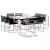 Set mobilier de grădină, 9 piese, poliratan GartenMobel Dekor