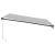 Copertină retractabilă manual cu LED, antracit/alb, 400x300 cm GartenMobel Dekor