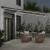 Copertină retractabilă manual cu LED, antracit/alb, 400x300 cm GartenMobel Dekor