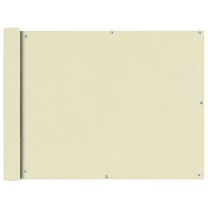Prelată pentru balcon din țesătură oxford, 90x600cm, crem GartenMobel Dekor