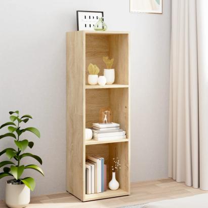 Bibliotecă/Comodă TV, stejar Sonoma, 36 x 30 x 114 cm, PAL   GartenMobel Dekor