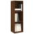 Bibliotecă/dulap TV, stejar maro, 36x30x114 cm, lemn prelucrat GartenMobel Dekor