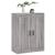 Dulap pe perete, sonoma gri, 69,5x34x90 cm, lemn prelucrat GartenMobel Dekor