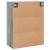 Dulap pe perete, sonoma gri, 69,5x34x90 cm, lemn prelucrat GartenMobel Dekor