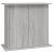 Suport acvariu, gri sonoma, 81x36x73 cm, lemn prelucrat GartenMobel Dekor
