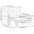 Pat box spring cu saltea, negru, 180x200 cm, catifea GartenMobel Dekor