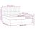 Pat box spring cu saltea, negru, 180x200 cm, catifea GartenMobel Dekor