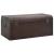 Cufăr de comori cu zăvoare maro închis 90x50x39,5 cm placaj GartenMobel Dekor