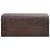 Cufăr de comori cu zăvoare maro închis 90x50x39,5 cm placaj GartenMobel Dekor