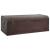 Cufăr de comori cu zăvoare maro închis 110x50x39,5 cm placaj GartenMobel Dekor