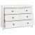 Dulap lateral, alb, 100x40x72 cm, lemn masiv de pin GartenMobel Dekor