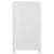 Dulap lateral, alb, 100x40x72 cm, lemn masiv de pin GartenMobel Dekor