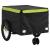 Remorcă pentru biciclete, negru și verde, 45 kg, fier GartenMobel Dekor