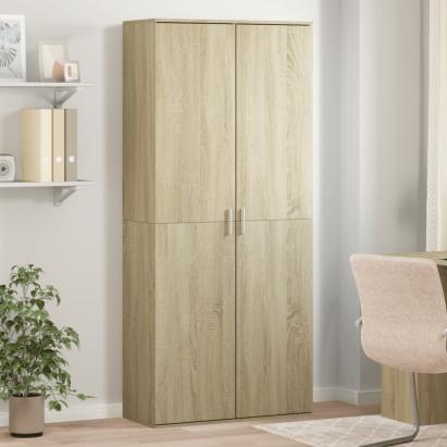 Dulap înalt, stejar sonoma, 80x35x180 cm, lemn prelucrat GartenMobel Dekor