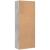 Dulap înalt, gri beton, 70x35x180 cm, lemn prelucrat GartenMobel Dekor