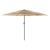 Umbrelă soare de grădină cu stâlp din oțel, maro 268x268x226 cm GartenMobel Dekor