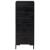 Comodă cu sertare, negru, 42x35x110 cm, lemn masiv pin GartenMobel Dekor