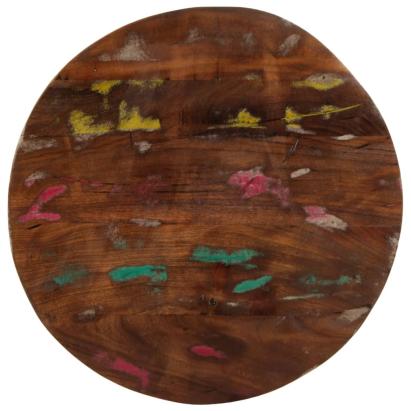 Blat de masă rotund, Ø 60x2,5 cm, lemn masiv reciclat GartenMobel Dekor