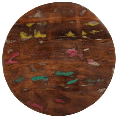 Blat de masă rotund, Ø 60x3,8 cm, lemn masiv reciclat GartenMobel Dekor