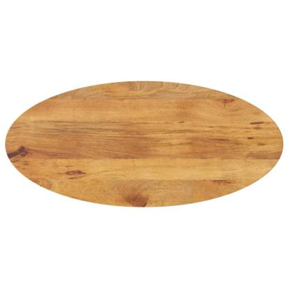 Blat de masă oval, 140x50x2,5 cm, lemn masiv de mango GartenMobel Dekor