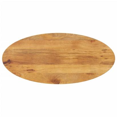 Blat de masă oval, 140x50x3,8 cm, lemn masiv de mango GartenMobel Dekor