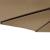 Umbrelă soare de grădină stâlp din oțel, taupe, 225x225x212 cm GartenMobel Dekor