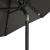 Umbrelă soare grădină stâlp din oțel/LED antracit 225x225x212cm GartenMobel Dekor