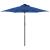 Umbrelă soare grădină stâlp din oțel/LED antracit 225x225x212cm GartenMobel Dekor