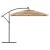 Umbrelă soare de grădină cu stâlp din oțel, maro 269x269x235 cm GartenMobel Dekor