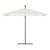 Umbrelă soare de grădină stâlp din oțel, alb 290x290x238 cm GartenMobel Dekor