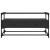Dulap TV blat sticlă, negru, 98x35x51 cm lemn prelucrat GartenMobel Dekor