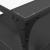 Dulap TV blat sticlă, negru, 98x35x51 cm lemn prelucrat GartenMobel Dekor