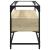 Dulap TV blat sticlă, stejar sonoma, 98x35x51 cm lemn prelucrat GartenMobel Dekor