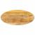 Blat de masă oval, 80x40x3,8 cm, lemn masiv de mango GartenMobel Dekor