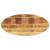 Blat de masă oval, 80x40x3,8 cm, lemn masiv de mango GartenMobel Dekor