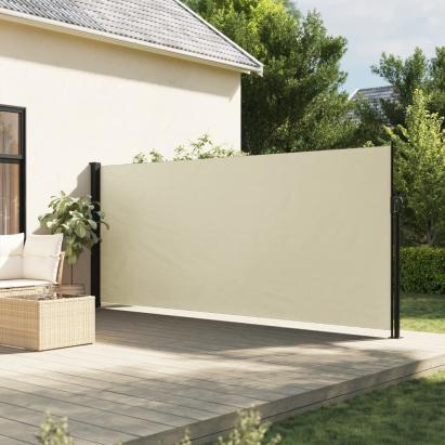 Copertina laterală retractabilă, crem, 160x500 cm GartenMobel Dekor
