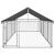 Padoc pentru câini de exterior, cu acoperiș, 600x200x150 cm GartenMobel Dekor