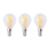 Lustră cu 3 becuri LED cu filament, 12 W GartenMobel Dekor