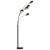 Lampă de podea, negru și auriu, 200 cm, 5 x E14 GartenMobel Dekor