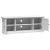 Dulap TV, alb, 110x30x41 cm, lemn prelucrat GartenMobel Dekor