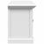 Dulap TV, alb, 110x30x41 cm, lemn prelucrat GartenMobel Dekor