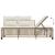 Set mobilier colțar de grădină cu perne 3 piese bej poliratan GartenMobel Dekor
