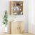 Dulap de perete, stejar sonoma, 80x33x80 cm, lemn prelucrat GartenMobel Dekor